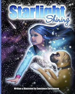 Starlight Shining: A Young Girl's Stellar Bedtime Adventure-..