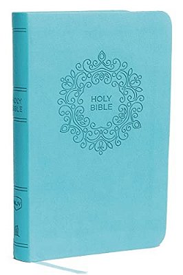 Nkjv, Value Thinline Bible, Compact, Imitation Leather, Blue, Red Letter Edition-..