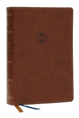 Enduring Word Study Bible: Pastoral Commentary From Every Chapter Of The Bible (Nkjv, Brown Leathersoft, Red Letter, Comfort Print)-..