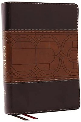 Nkjv Study Bible, Leathersoft, Brown, Full-Color, Comfort Print: The Complete Resource For Studying God's Word-..
