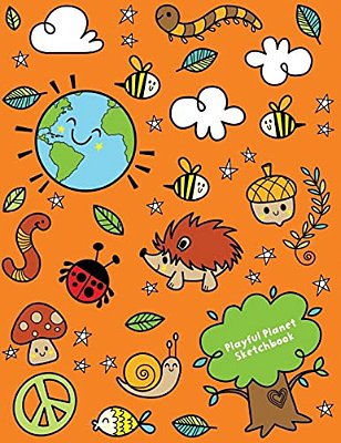 Playful Planet Sketchbook: Jumbo Drawing Pad For Sketching, Doodling And Coloring-..