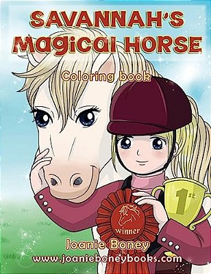 Savannah's Magical Horse: Coloring Book-..