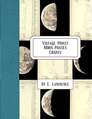 Vintage Prints: Moon Phases: Charts-..