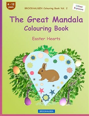 Brockhausen Colouring Book Vol. 2 - The Great Mandala Colouring Book: Easter Hearts-..