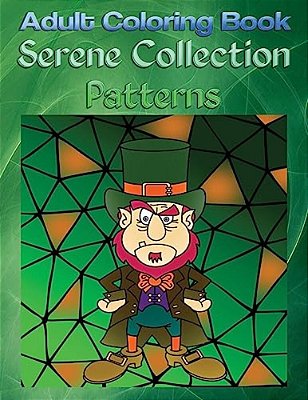 Adult Coloring Book Serene Collection Patterns: Mandala Coloring Book-..
