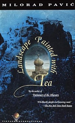 Landscape Painted With Tea-..