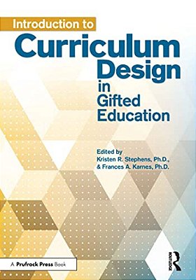 Introduction To Curriculum Design In Gifted Education-..