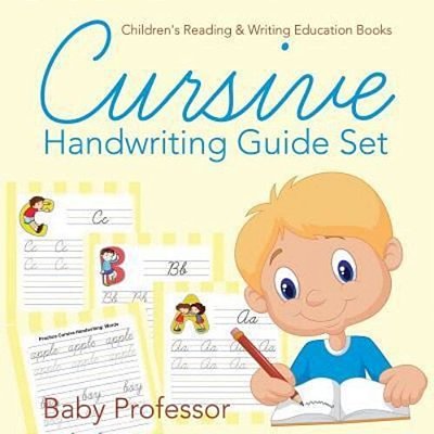 Cursive Handwriting Guide Set: Children's Reading & Writing Education Books-..