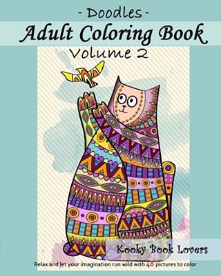 Adult Coloring Book - Doodles - Volume 2-..
