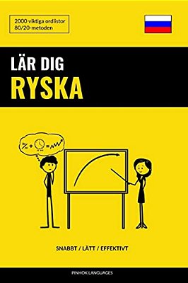 Lär Dig Ryska - Snabbt/Lätt/effektivt: 2000 Viktiga Ordlistor-..