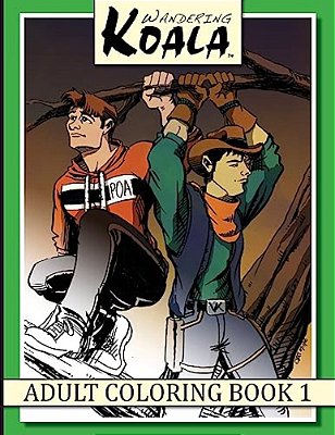 Wandering Koala Adult Coloring Book 1-..