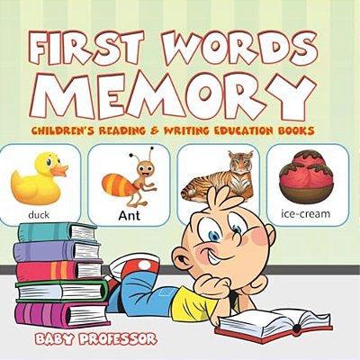 First Words Memory: Children's Reading & Writing Education Books-..