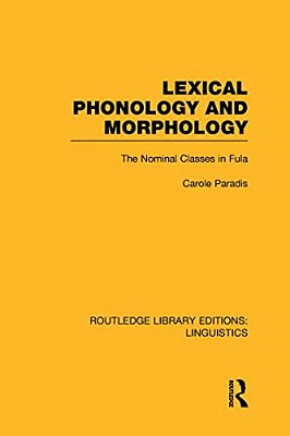 Lexical Phonology And Morphology-..