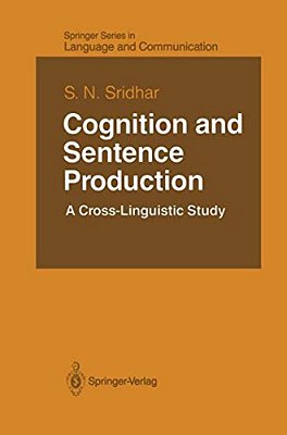 Cognition And Sentence Production-..