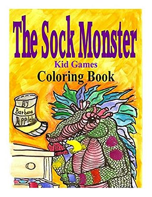 The Sock Monster Coloring Book-..