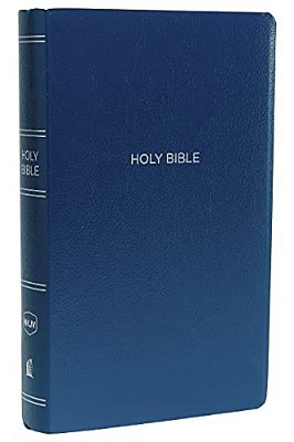 Nkjv, Gift And Award Bible, Leather-Look, Blue, Red Letter Edition-..