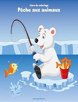 Livre De Coloriage Pêche Aux Animaux 1-..