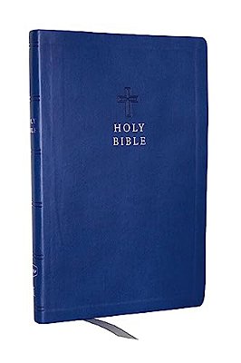 Kjv Holy Bible: Value Ultra Thinline, Blue Leathersoft, Red Letter, Comfort Print: King James Version-..