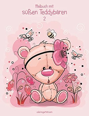 Malbuch Mit Süßen Teddybären 2-..