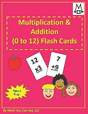 Multiplication And Addition Flash Cards-..