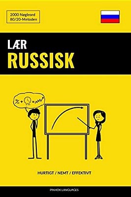 Lær Russisk - Hurtigt/Nemt/effektivt: 2000 Nøgleord-..