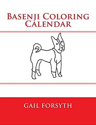 Basenji Coloring Calendar-..