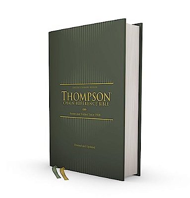 Esv, Thompson Chain-Reference Bible, Hardcover, Green, Red Letter-..