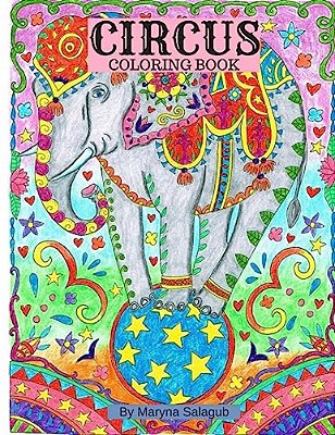 Circus Coloring Book-..