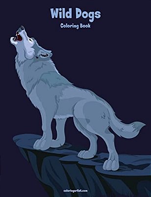 Wild Dogs Coloring Book 1-..