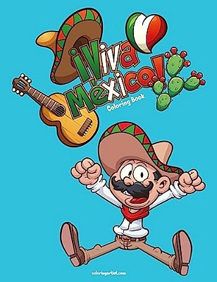 Viva México Coloring Book 1-..
