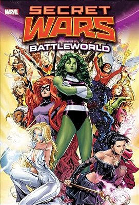 Secret Wars: Battleworld Omnibus Vol. 1 Jim Cheung Cover-..