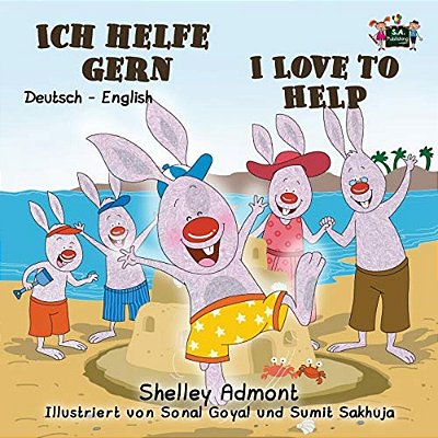 Ich Helfe Gern-i Love To Help: German English Bilingual Edition-..