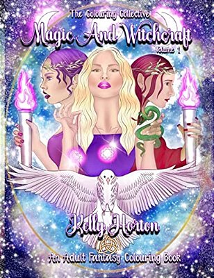 Magic And Witchcraft: An Adult Fantasy Colouring Book-..