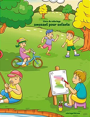 Livre De Coloriage Amusant Pour Enfants 1-..
