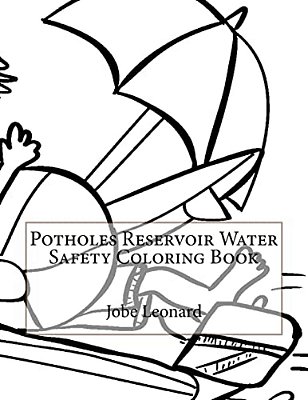 Potholes Reservoir Water Safety Coloring Book-..