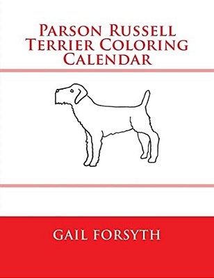 Parson Russell Terrier Coloring Calendar-..