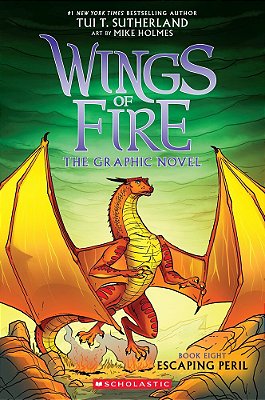 Escaping Peril: A Graphic Novel (Wings Of Fire Graphic Novel #8)-..