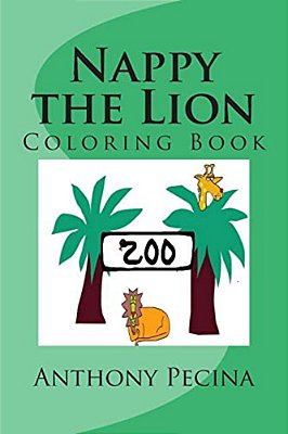Nappy The Lion Coloring Book-..