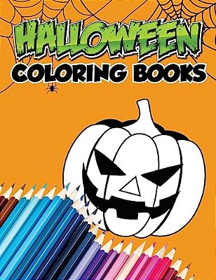 Halloween Coloring Books: Character Halloween, 13 Words Character-..