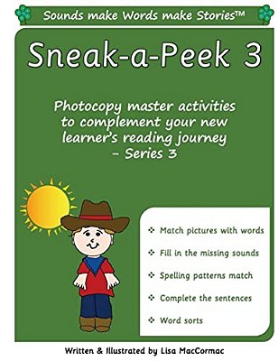 Sneak-A-peek 3: Sounds Make Words Make Stories, Teaching Resources, Series 3-..