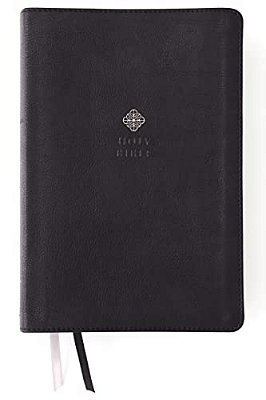 Niv, Men's Devotional Bible (By Men, For Men), Large Print, Leathersoft, Black, Comfort Print-..