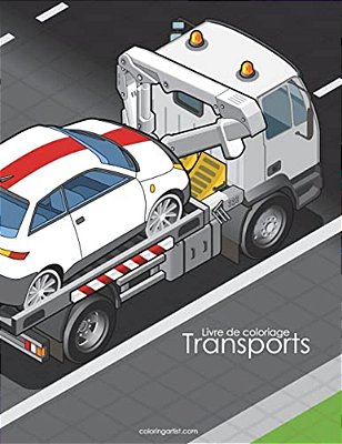 Livre De Coloriage Transports 2-..