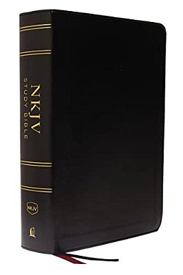 Nkjv Study Bible, Imitation Leather, Black, Full-Color, Comfort Print: The Complete Resource For Studying God's Word-..
