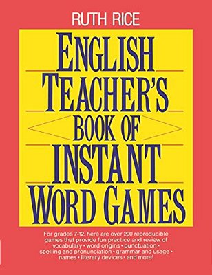 English Teacher's Book Of Instant Word Games-..