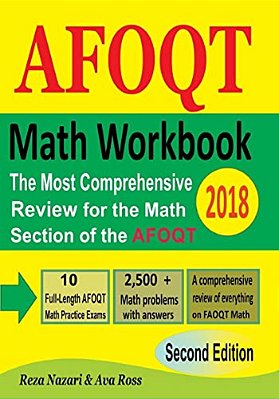 Math Workbook For Afoqt 2018: The Most Comprehensive Review For The Math Section Of The Afoqt-..