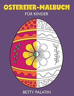Ostereier-Malbuch Für Kinder-..