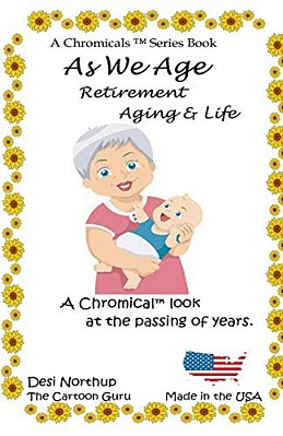 As We Age: Jokes & Cartoons In Black And White-..