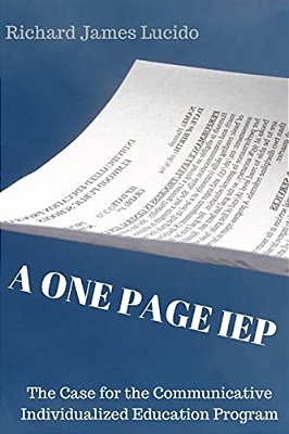 A One Page Iep: The Case For The Communicative Individualized Education Program-..