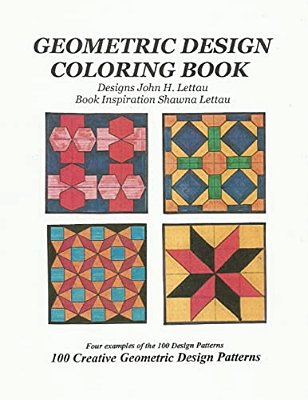Geometric Design Coloring Book-..