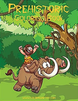 Prehistoric Coloring Book 1-..